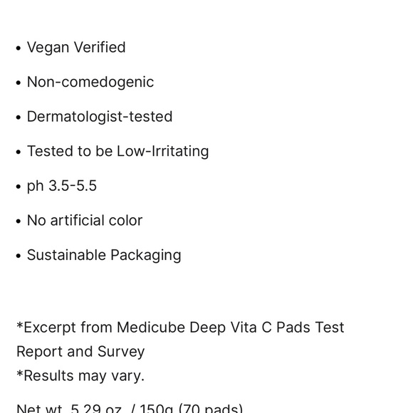 Medicube Deep Vita C Pads - Picture 5 of 5